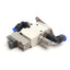Used SMC SYJ512M-5LOZ-M5 Solenoid Valve, Normally Closed, 3-Port, 24V DC Coil