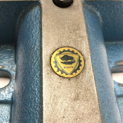 Used Bison 6522-160 Milling Machine Vise, 2-Piece, 160mm Wide x 80mm Jaws, 4000N