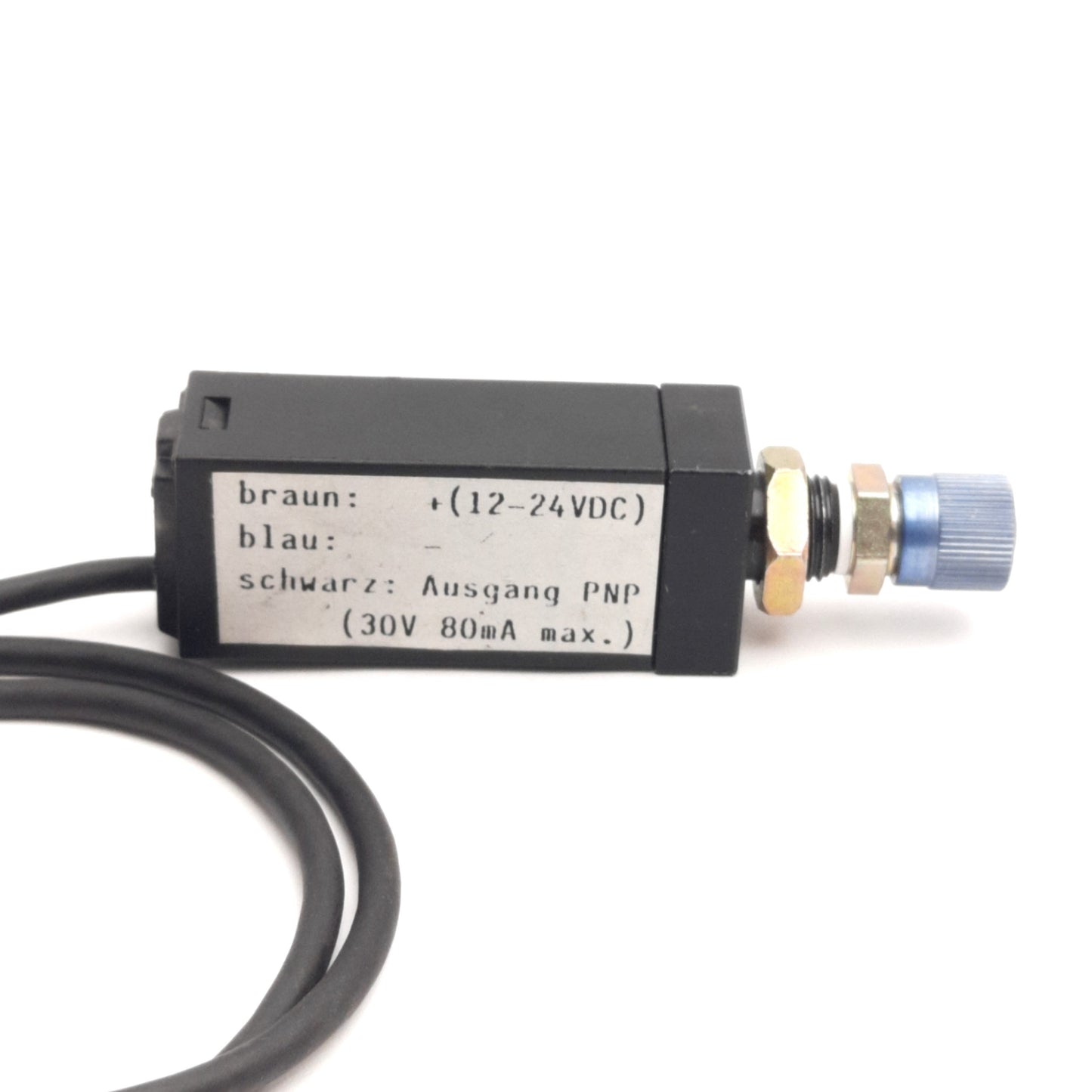 Used Taiyo EVSE-111 Vacuum Switch, 5mm Hose Fitting, -10.1 to -101kPa, 24V DC, PNP