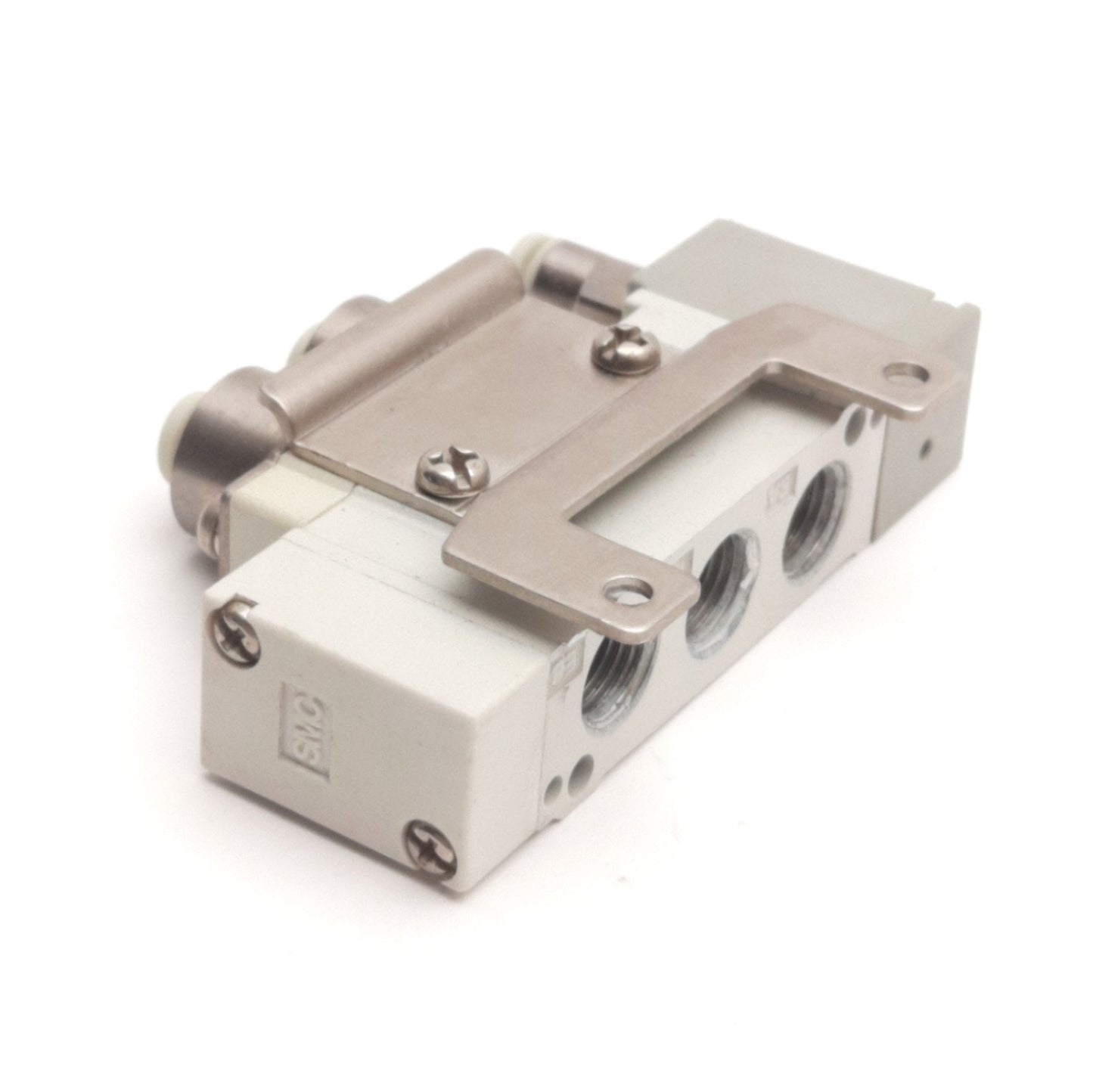 Used SMC SYA5120-C4 Pilot Valve, 2-Position 5-Port, Pressure: 0.15-0.7MPa, 1/8" NPT