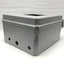 Used Hoffman A14128CHQRFG Fiberglass Enclosure 14" x 12" x 8" Box *5.5" Cut-Out*