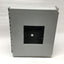 Used Hoffman A14128CHQRFG Fiberglass Enclosure 14" x 12" x 8" Box *5.5" Cut-Out*