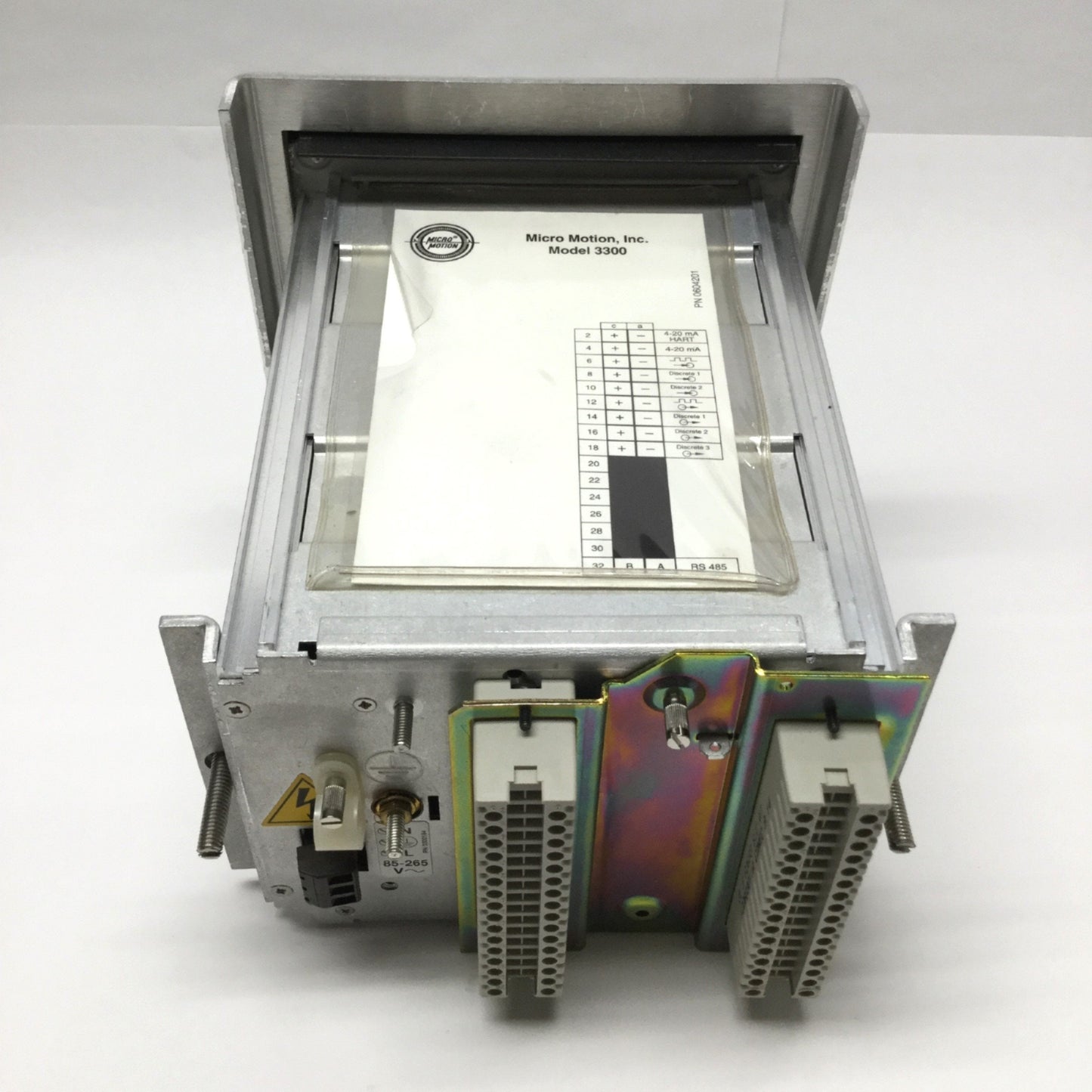 Used Micro Motion 3300P1A00B1UEZZZ Coriolis Discrete Controller Process Monitor