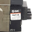 Used SMC ZSP1-S0X-15CN-D Vacuum Switch w/ (2x VJ114), NPN, 12-24V DC, -20 to -101kPa