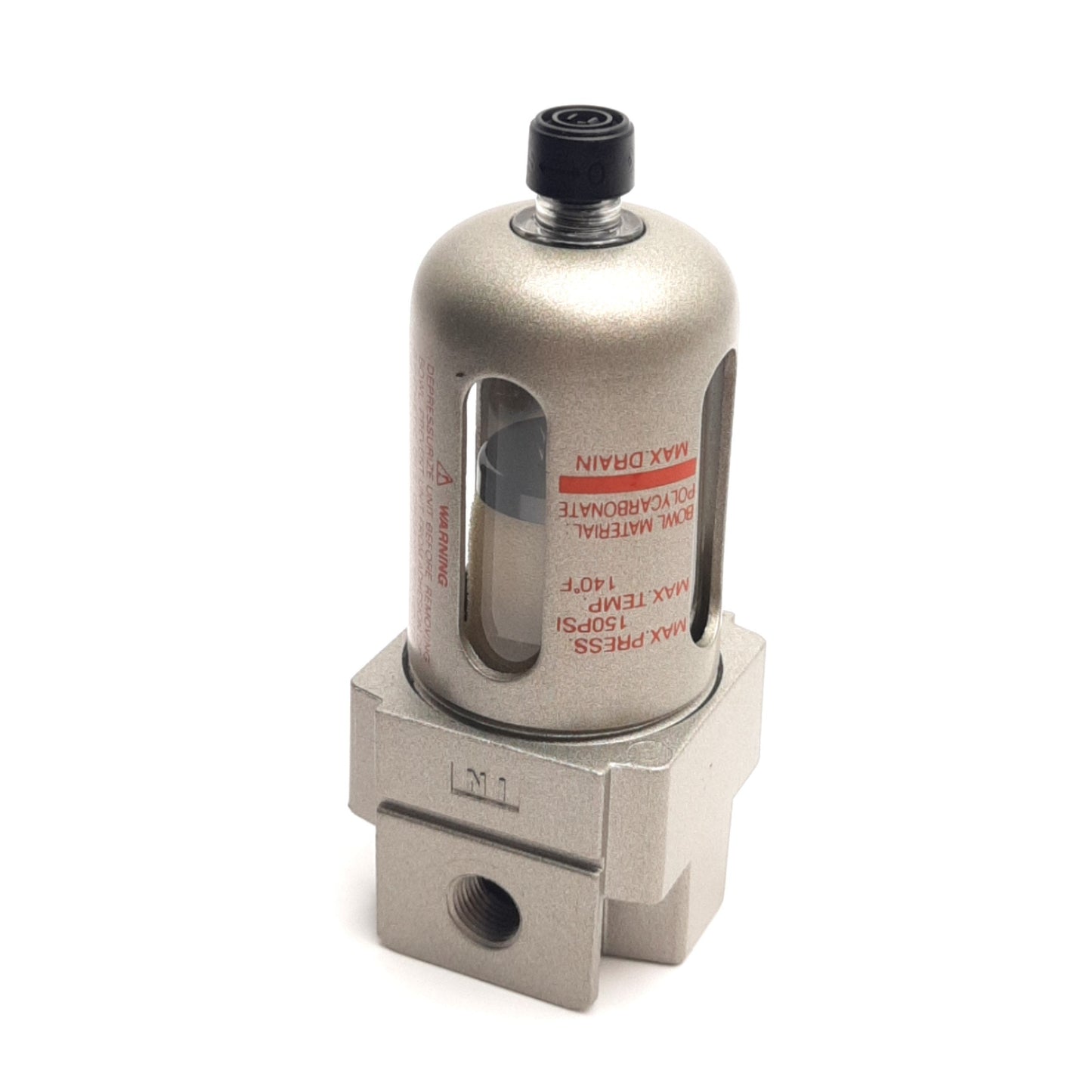 New – Open box SMC AFM20-N01-CZ Coalescing Mist Separator 1/8" NPT, 150Psi Max, 0.3 µm