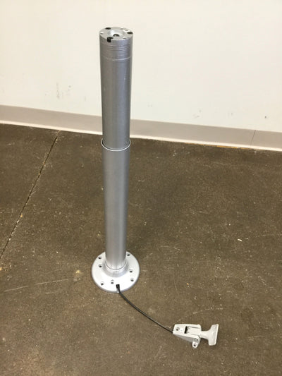 Used Adjustable Height Air Pedestal 14" Stroke (23" Retracted; 37" Extended) Ø2-3/8"