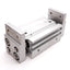 Used SMC MHL2-10D1 Pneumatic Gripper, Bore: 10mm, Stroke: 40mm, 0.15-0.6MPa, M5x0.8