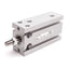 Used SMC CDU16-20D Compact Cylinder, Bore: 16mm, Stroke: 20mm, 0.7MPa, M5x0.8