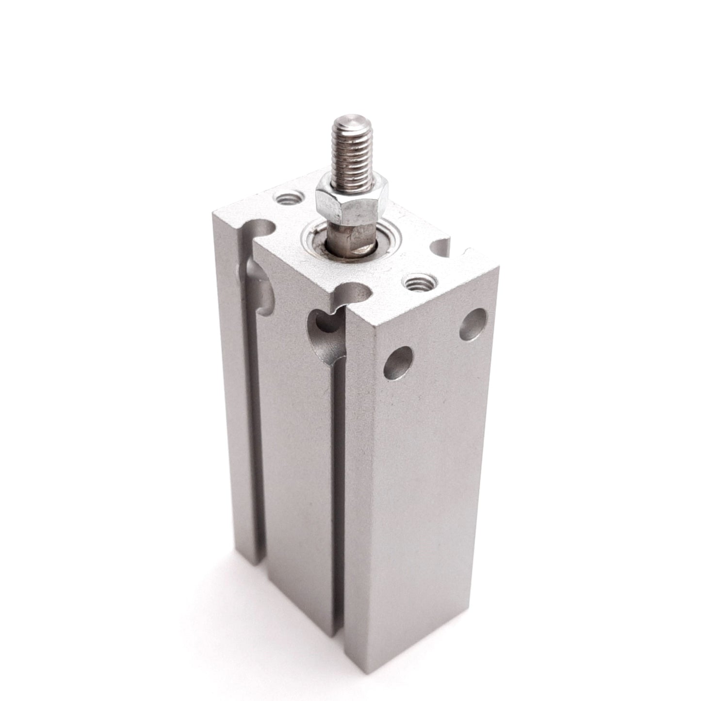 Used SMC CDU16-20D Compact Cylinder, Bore: 16mm, Stroke: 20mm, 0.7MPa, M5x0.8