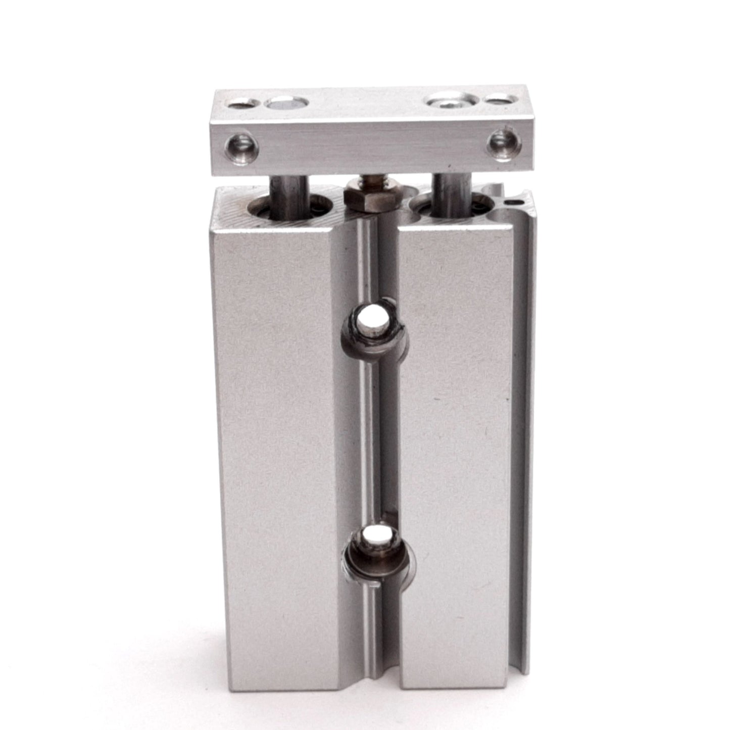 Used SMC CXSJL6-20 Compact Dual Rod Cylinder, Bore: 6mm, Stroke: 20mm, 0.7MPa, M3x0.5