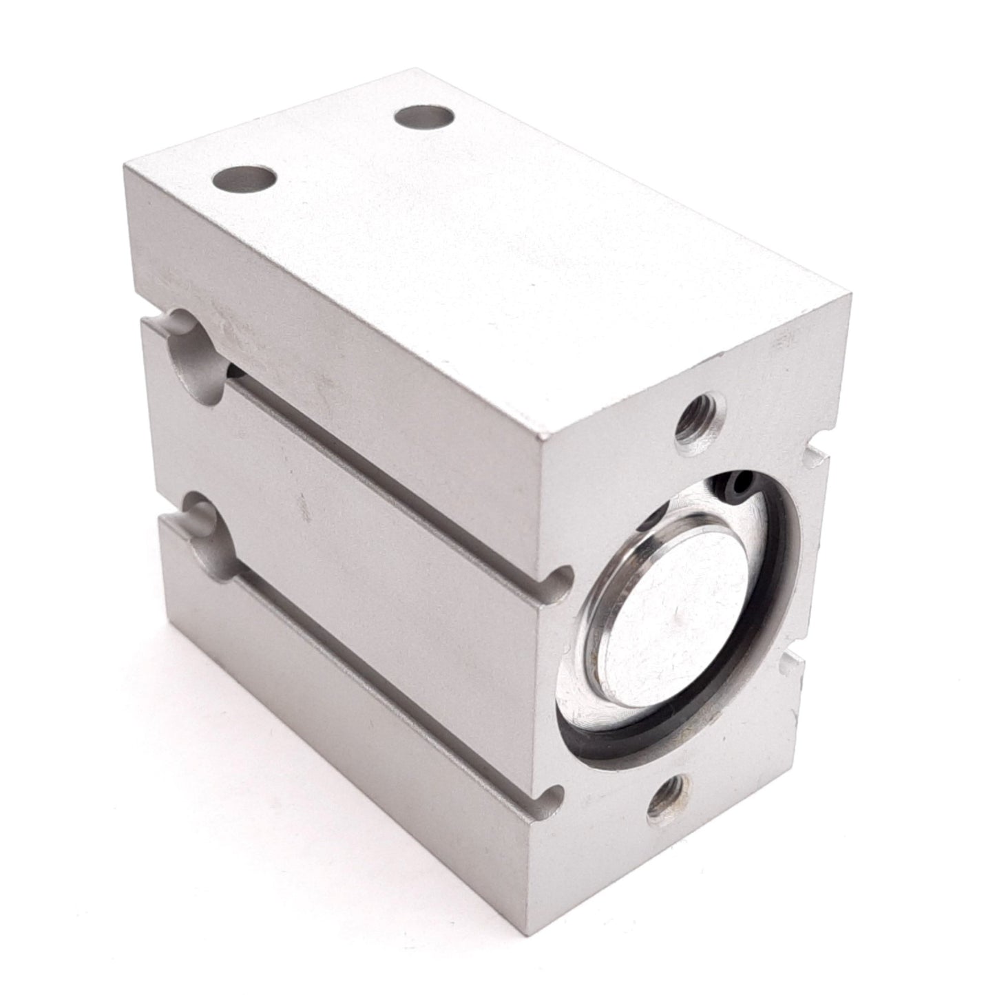 Used SMC CDU32-15D Compact Cylinder, Bore: 32mm, Stroke: 15mm, 0.7MPa, Rc1/8