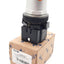 New Eaton HT8GDAV7 Push Button Incandescent Illuminated, Amber 28mm, 120VAC