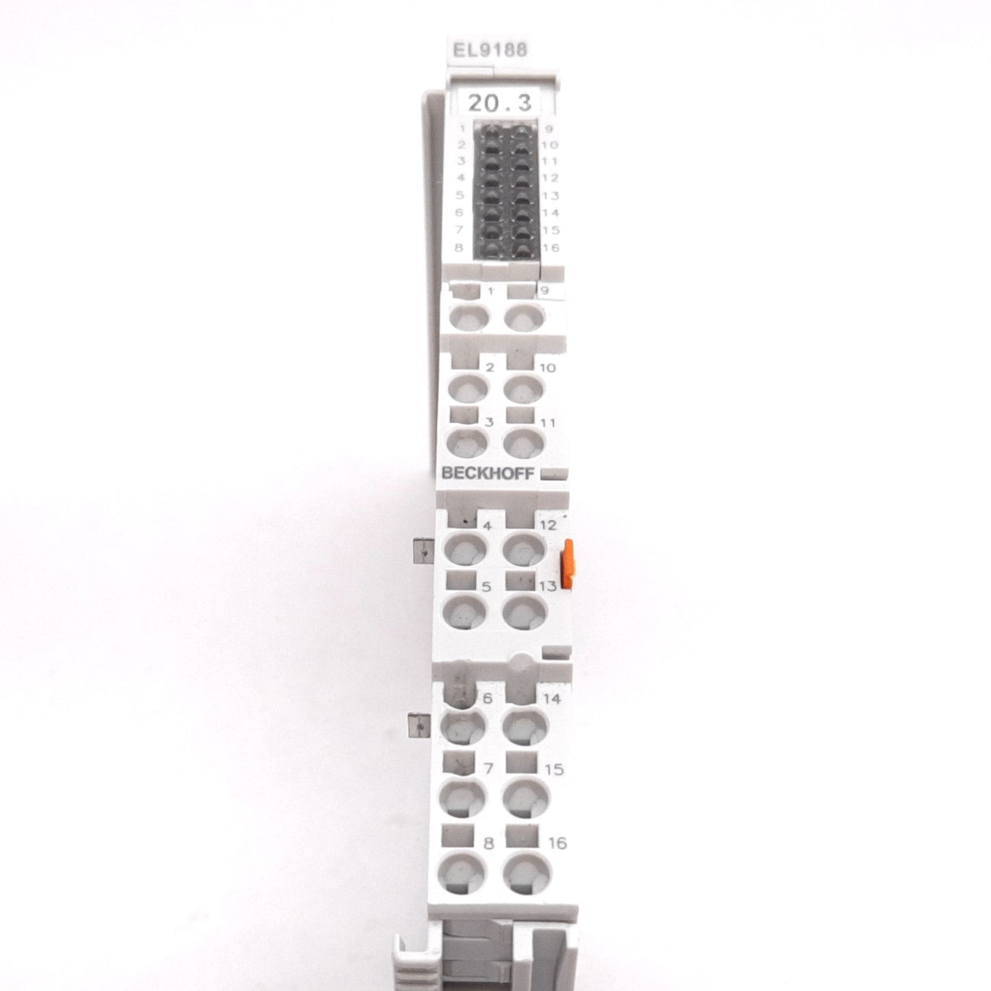 Used Beckhoff EL9188 Potential Distribution Terminal Module 16 x 24V DC Contact