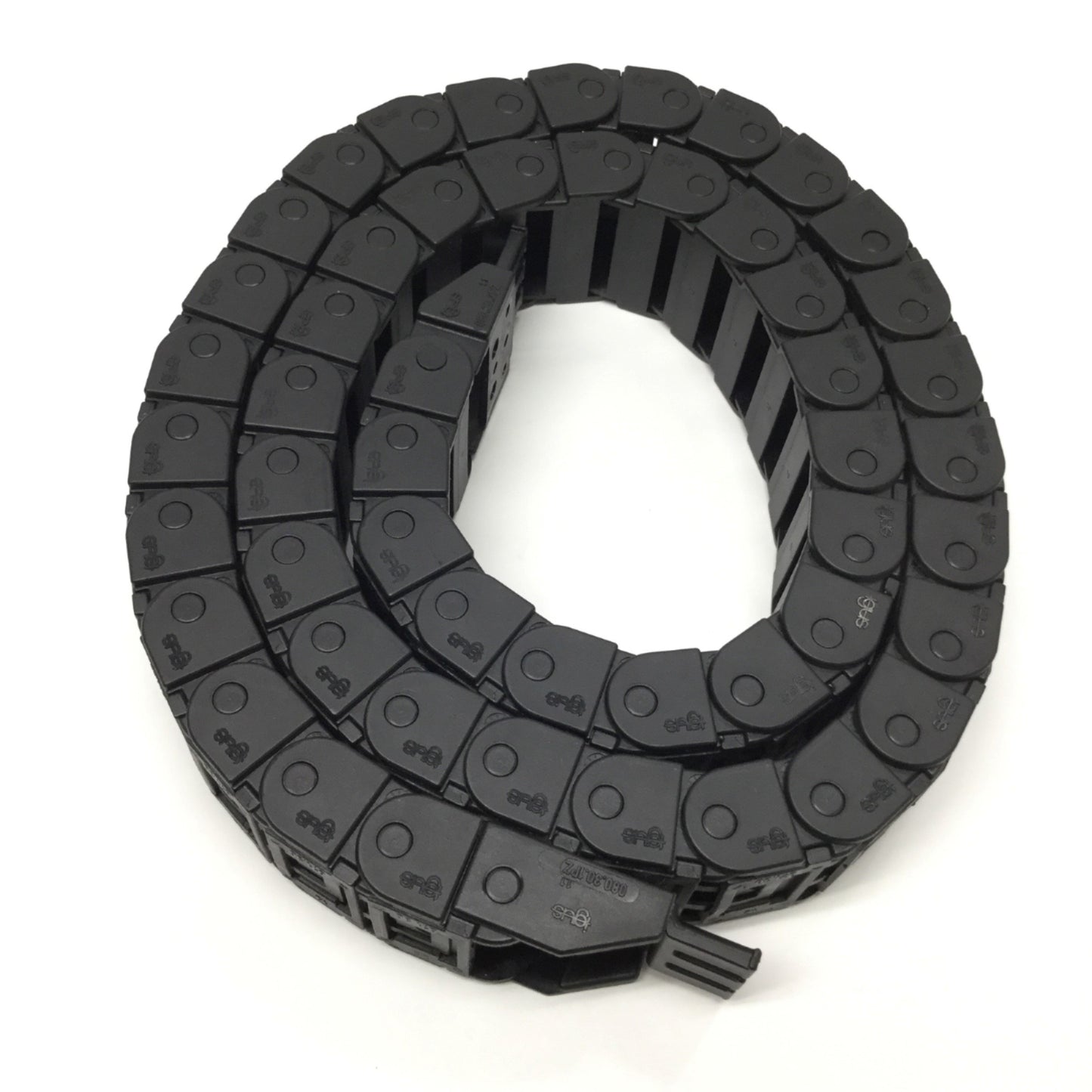Used Igus 09.30.028 Energy E-Chain Zipper Cable Carrier Conduit 30mm x 15mm x 1m L