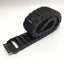 Used Igus 09.50.028 Energy E-Chain Zipper Cable Carrier Conduit 50mm x 15mm x 700mm L