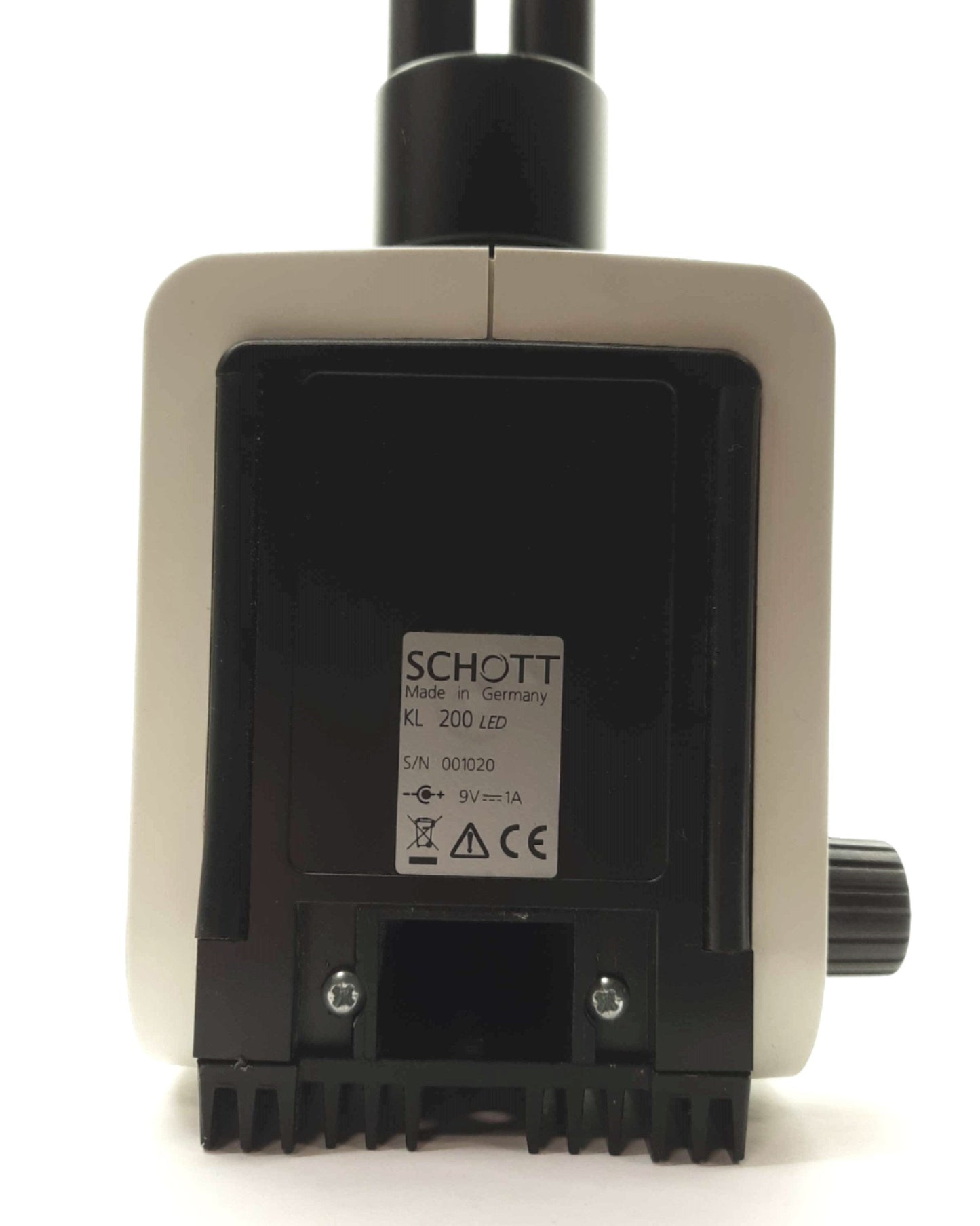 Used SCHOTT/Leica KL200 LED Microscope Light Source w/10446389 Bifurcated Light Guide