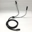 Used Fostec A08520.60 Combination Dual Gooseneck Bundle Fiber Optic Light Guide, 5ft