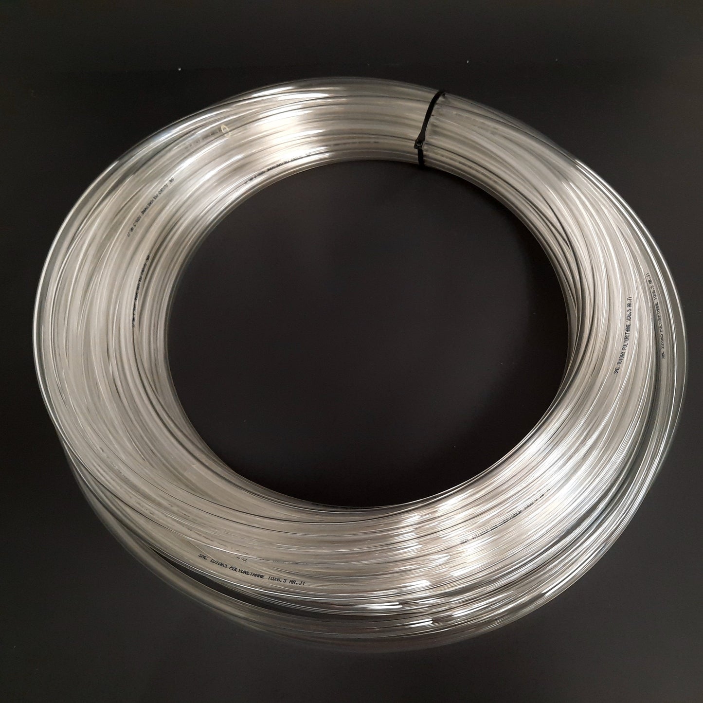 New – Open box SMC TU1065C Clear Pneumatic Polyurethane Tubing, 100ft, 10mm OD, 6.5mm ID