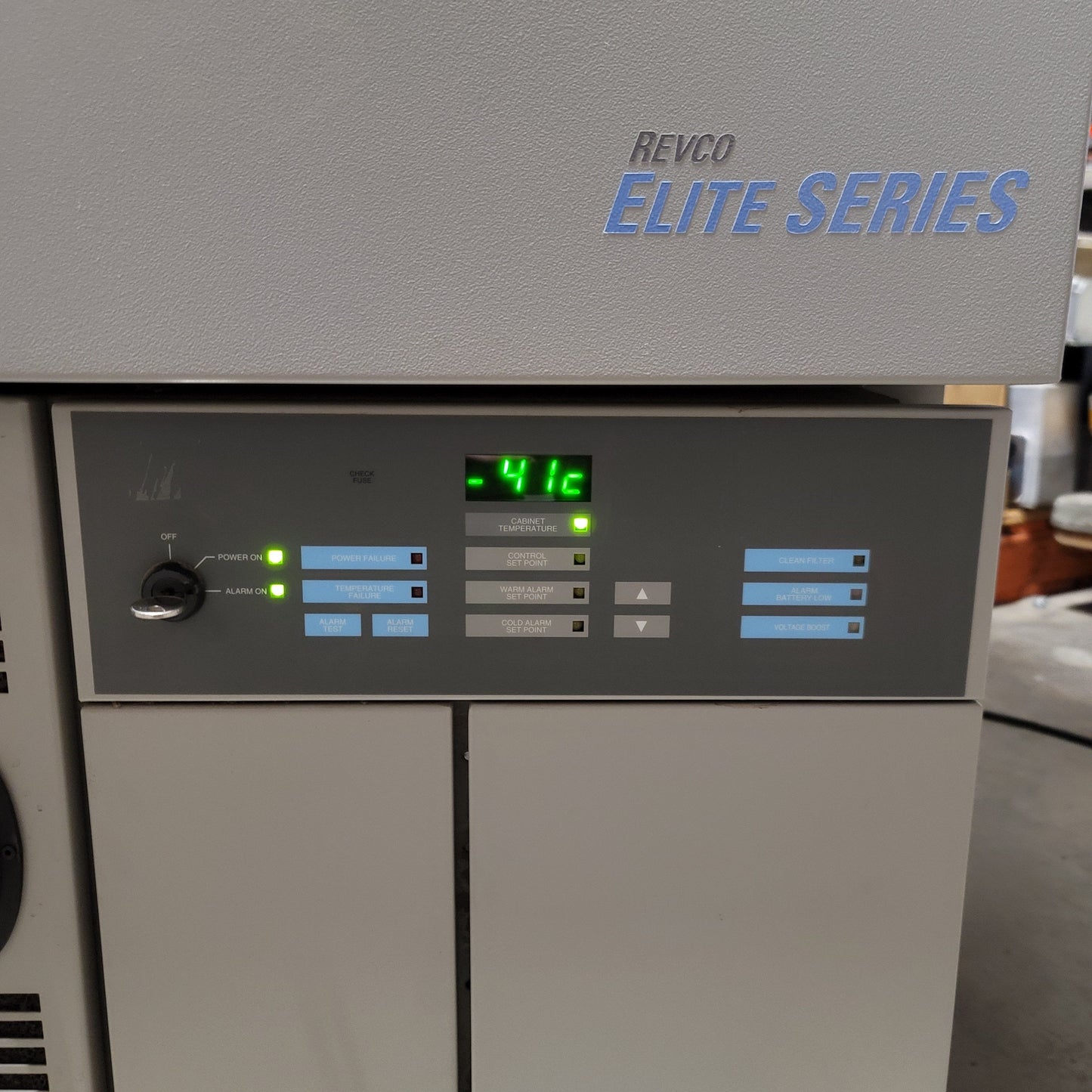Used Thermo Fisher ULT1340-5-D40 Ultra Low Temperature Upright Freezer 13.4CuFt 208V