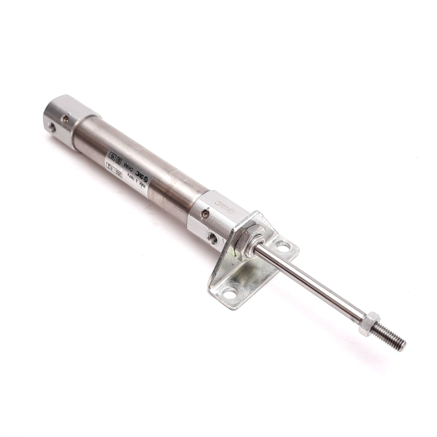 Used SMC CDJ2B16-45AZ-B Pneumatic Cylinder, Bore: 16mm, Stroke: 45mm, 0.7MPa, M5x0.8