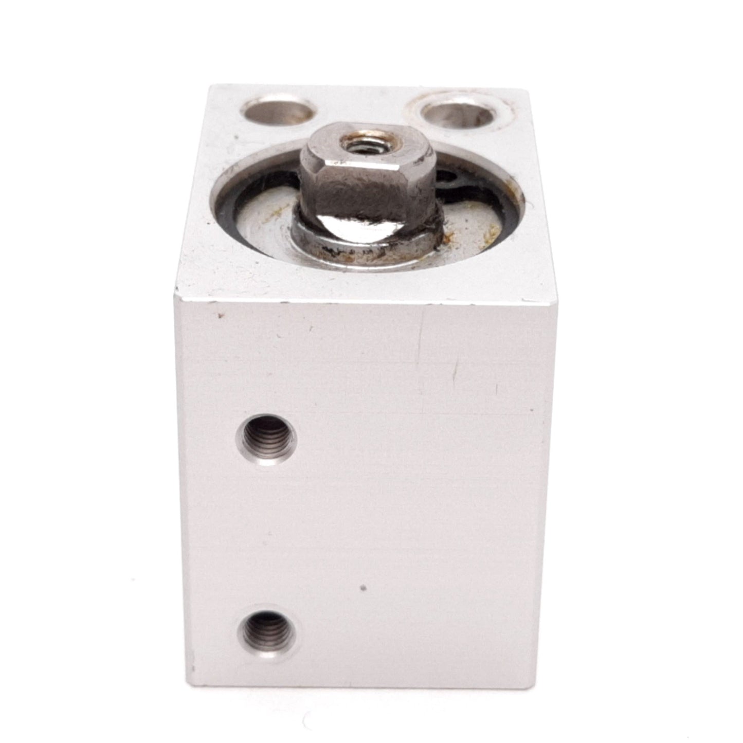 Used SMC CUJB16-10-CJSU1 Pneumatic Cylinder, Bore: 16mm, Stroke: 10mm, 1.0MPa, M3x0.5