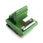 Used Phoenix Contact FLKMS-D25 Sub/B Breakout Board DB25 Female to Terminals