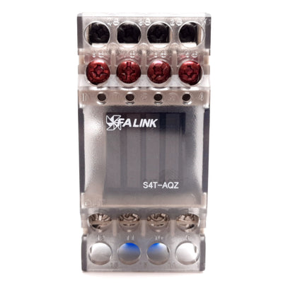New – Open box Falink S4T-AQZ Relay Board with 4x Panasonic AQZ202D Relays, SPST-NO