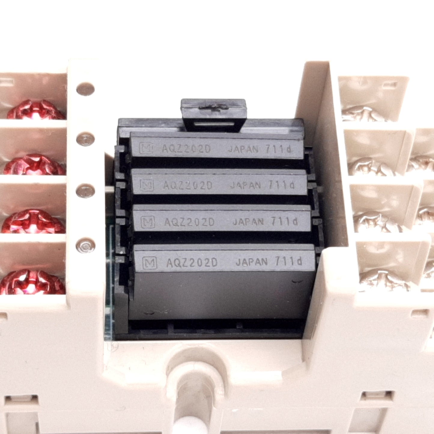 New – Open box Falink S4T-AQZ Relay Board with 4x Panasonic AQZ202D Relays, SPST-NO