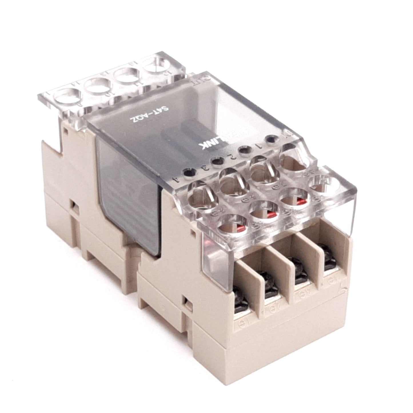 New – Open box Falink S4T-AQZ Relay Board with 4x Panasonic AQZ202D Relays, SPST-NO