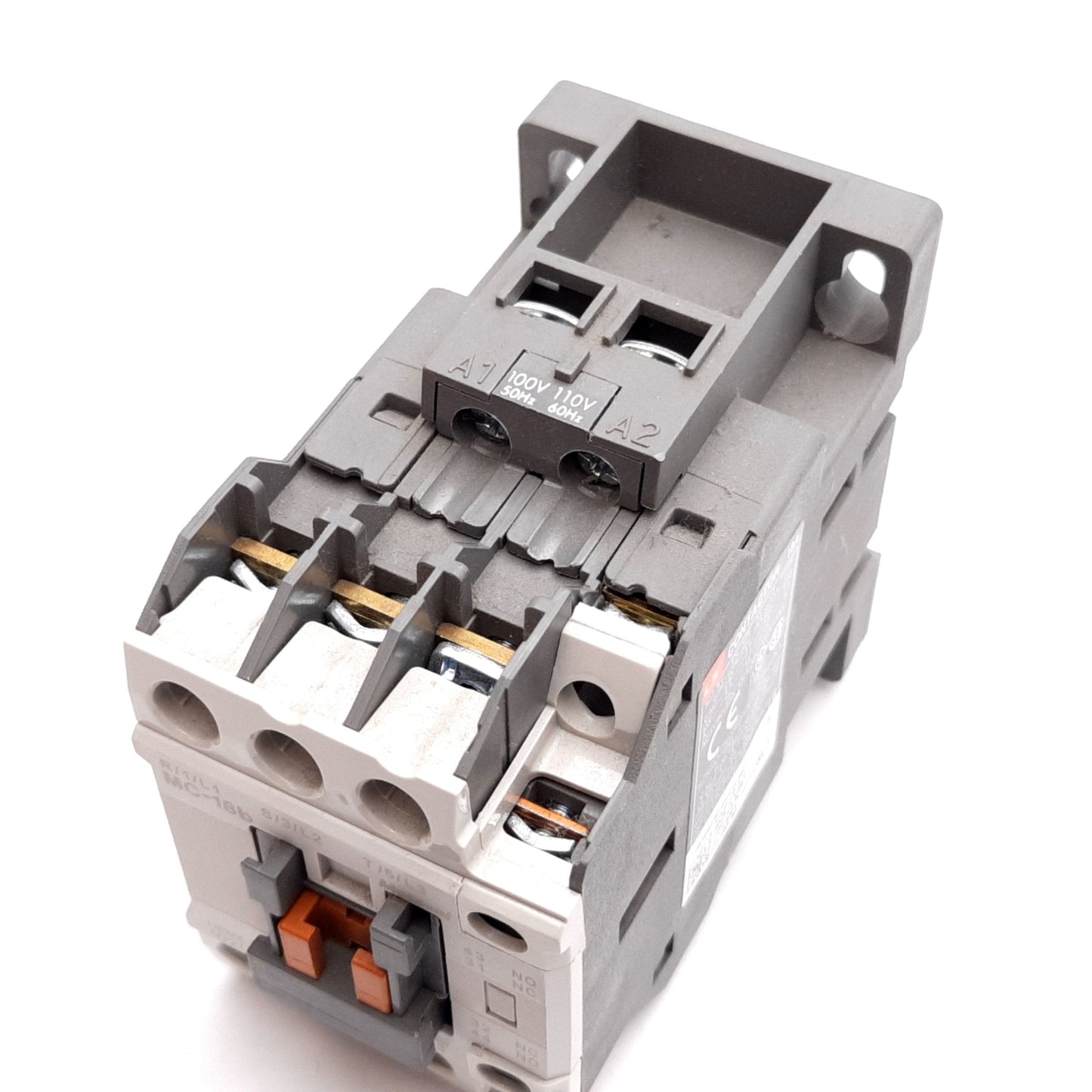 Used LS Electric MC-18b Contactor, 3-Pole W/ N/O & N/C Aux, Coil: 100-110VAC