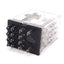 Used Kacon HR705-4PL-24VDC Relay, 4PDT, Coil: 24VDC, Rating: 5A 250VAC 30VDC