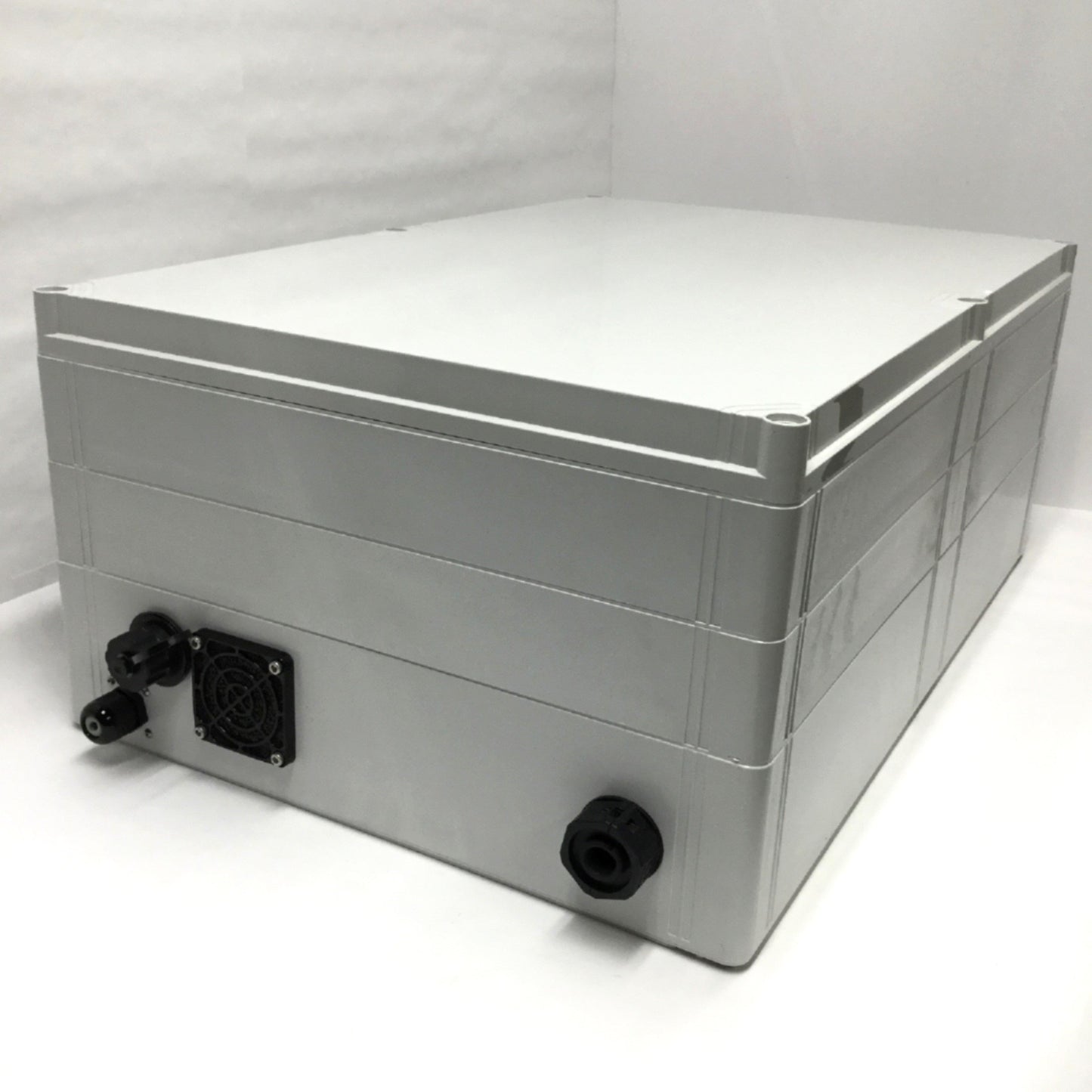 Used Hoffman Q604018PCI Electrical Enclosure Cabinet Box, PC, 600 x 400 x 180mm w/EXT