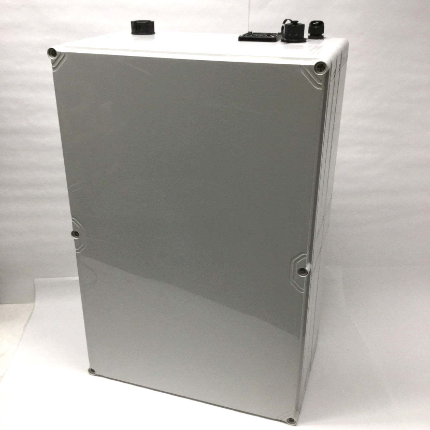 Used Hoffman Q604018PCI Electrical Enclosure Cabinet Box, PC, 600 x 400 x 180mm w/EXT