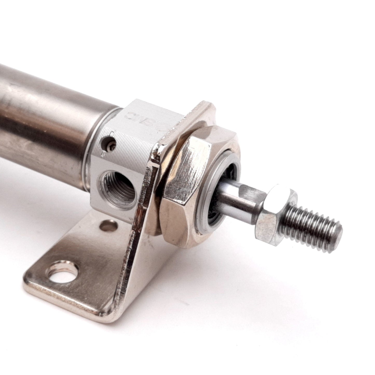 Used SMC CDM2B20-300AZ Pneumatic Cylinder, Bore: 20mm, Stroke: 300mm, 1.0MPa, Rc1/8