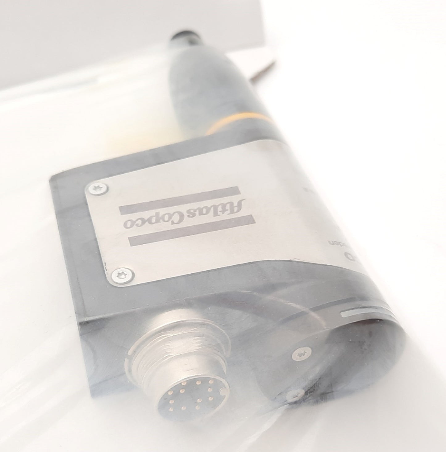 New Atlas Copco QMC21-05-HM4 Fixtured Current Controlled Screwdriver HM 4mm 24VDC