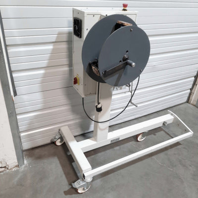 Used DRACON ARA-400 Winder With Dancer, CW, 16" Core 70" OD, 25RPM, 1PH 240VAC