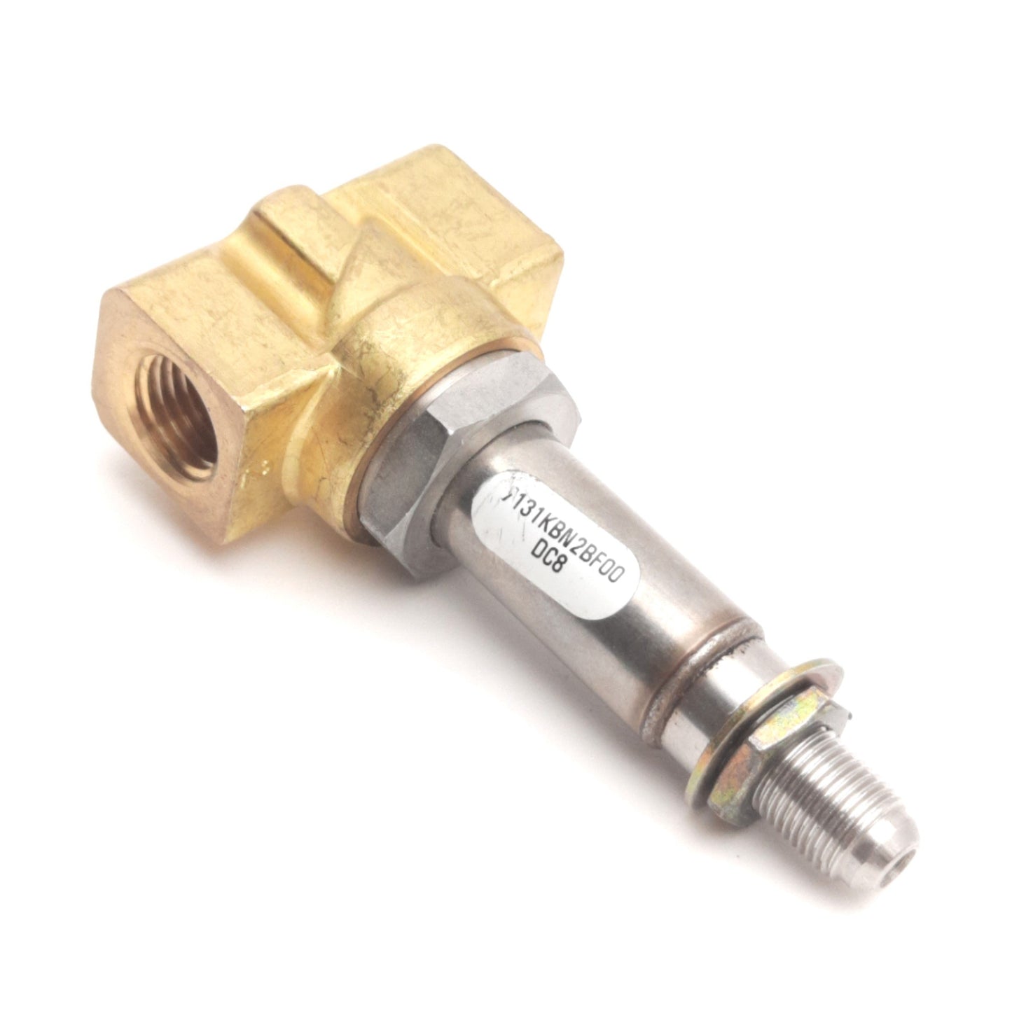 Used Parker 7131KBN2BF00DC8 Solenoid Valve Body, 3-Way NC, 1/4" NPT, Brass
