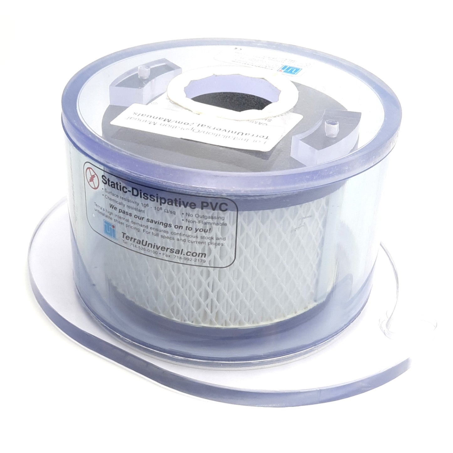 Used Terra Universal 3333-35 1685-81 ULPA Filter w/ Housing, 99.999% @ 0.12µm