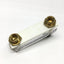 Used King Instrument 75301112C17 Acrylic Tube 2" Flowmeter w/Valve, 0-4SCFM, 1/4" NPT