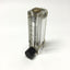 Used King Instrument 75301112C17 Acrylic Tube 2" Flowmeter w/Valve, 0-4SCFM, 1/4" NPT