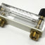 Used King Instrument 75301112C11 Acrylic Tube 2" Flowmeter w/Valve 0-60SCFH, 1/4" NPT