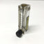 Used King Instrument 75301112C11 Acrylic Tube 2" Flowmeter w/Valve 0-60SCFH, 1/4" NPT