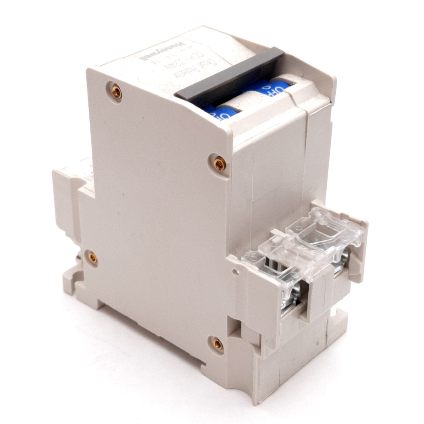 Used Honeywell GCP-32ANM5A Circuit Protector, 2-Pole, M-Curve, 5A 250VAC 120VDC