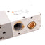 Used SMC VP342-5DUD1-02FA Solenoid Valve, 2-Position 3-Port, 24VDC, 0.2-0.7MPa, G1/4