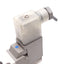 Used SMC VP342-5DUD1-02FA Solenoid Valve, 2-Position 3-Port, 24VDC, 0.2-0.7MPa, G1/4