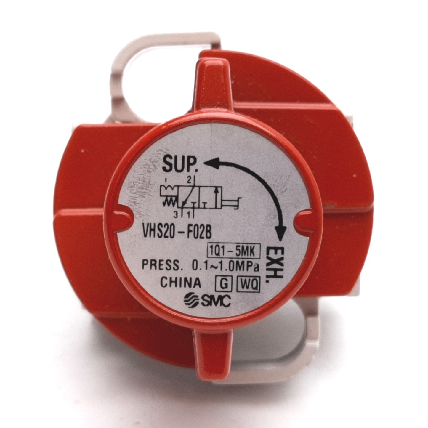 Used SMC VHS20-F02B Pressure Relief Valve, 3-Port, Rating: 0.1-1.0MPa, Ports: G1/4