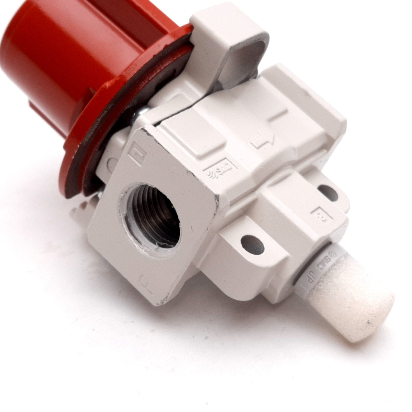 Used SMC VHS20-F02B Pressure Relief Valve, 3-Port, Rating: 0.1-1.0MPa, Ports: G1/4