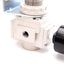 Used SMC AR20K-01BG-B Pneumatic Regulator, Supply: 1.0MPa, Set: 0.05-0.85MPa, Rc1/8