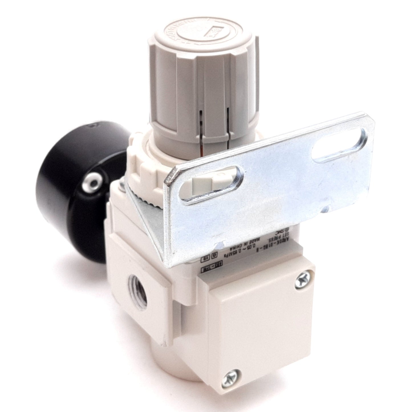 Used SMC AR20K-01BG-B Pneumatic Regulator, Supply: 1.0MPa, Set: 0.05-0.85MPa, Rc1/8