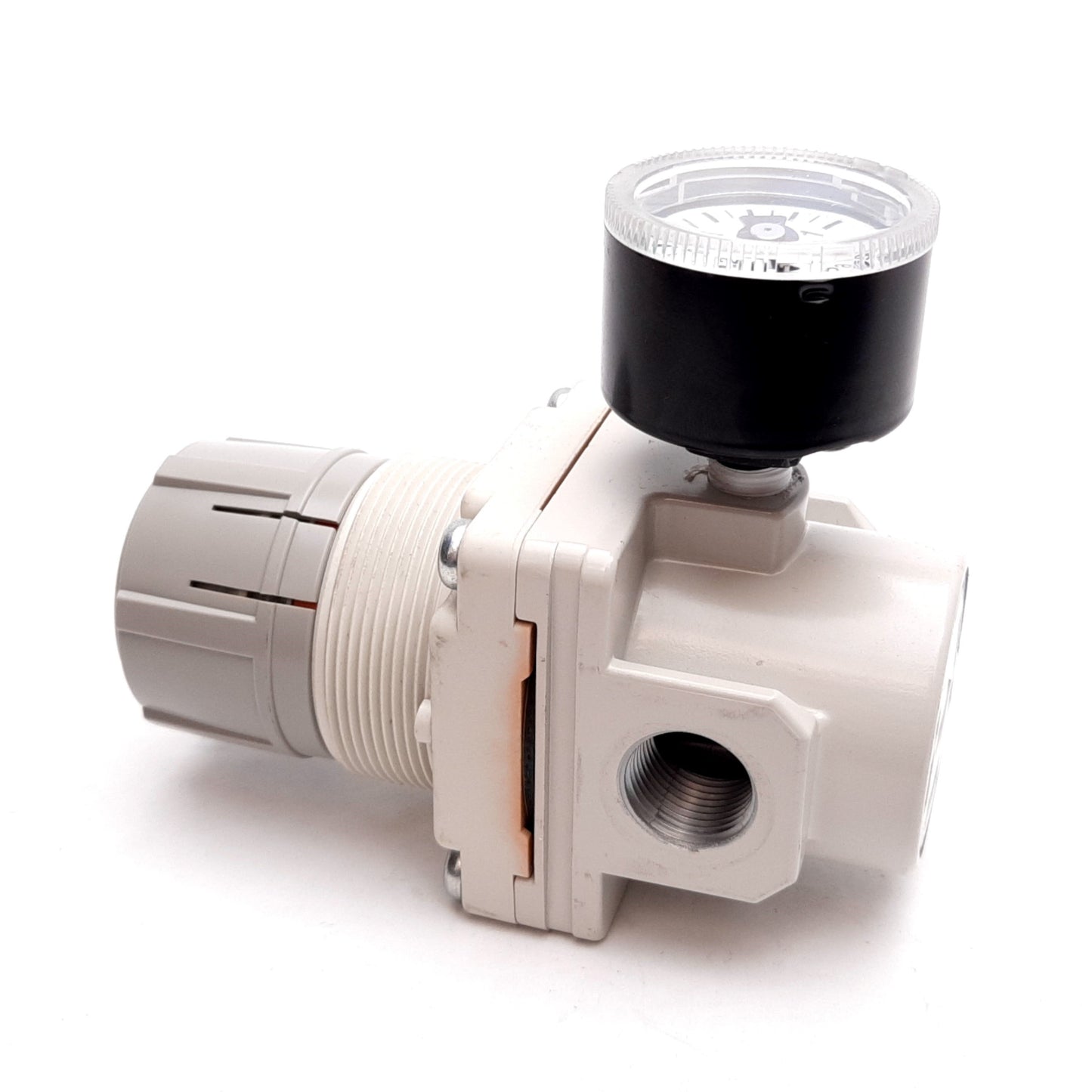 Used SMC AR30-03G-A Pneumatic Cylinder, Supply: 1.0MPa, Set: 0.05-0.7MPa, Rc3/8